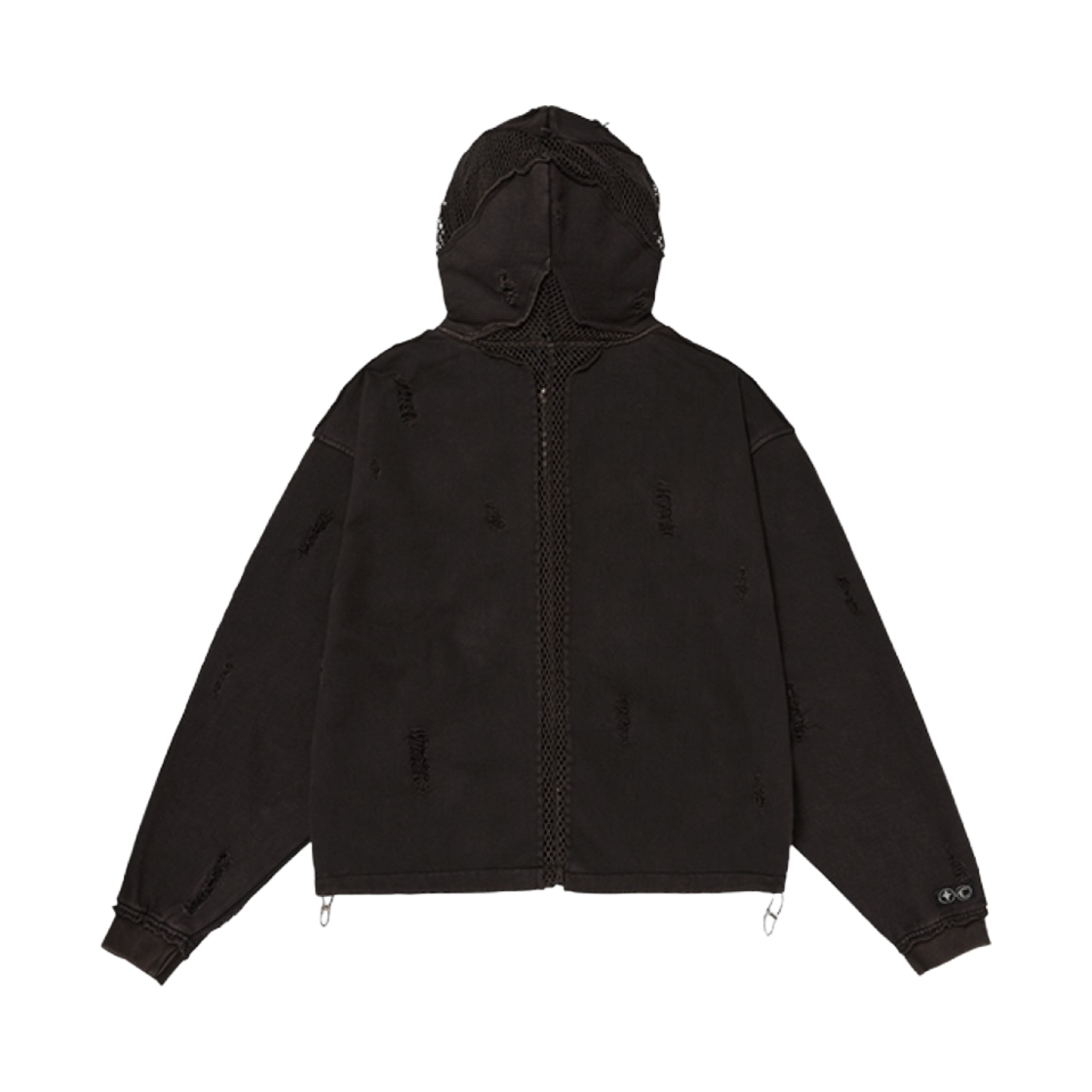 떠그 클럽 뎀 사운드 집업 블랙(Thug Club Dem Sound Zip-Up Black) - 2