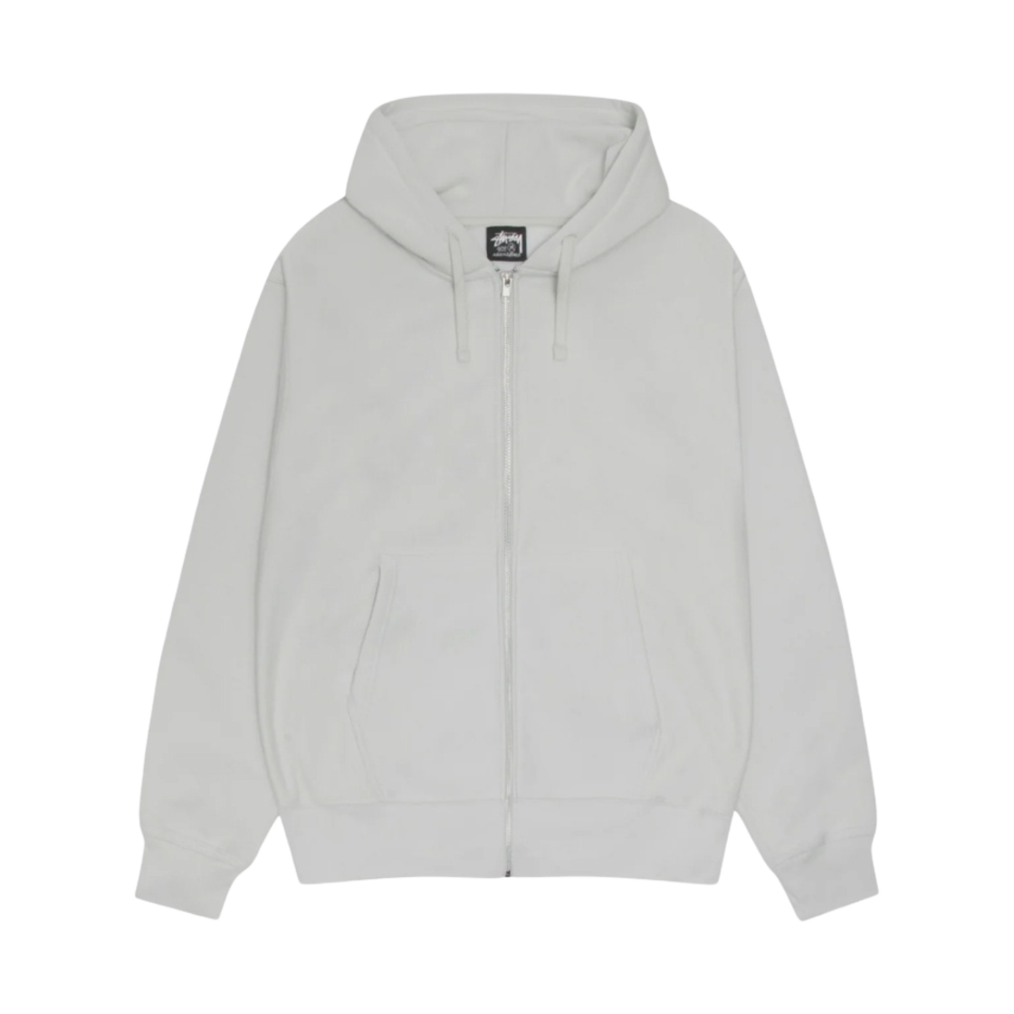 1975072 Stussy Beach Roots Zip Hoodie Fog - #2