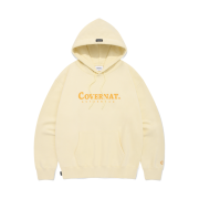 Covernat Authentic Logo Hoodie Cream