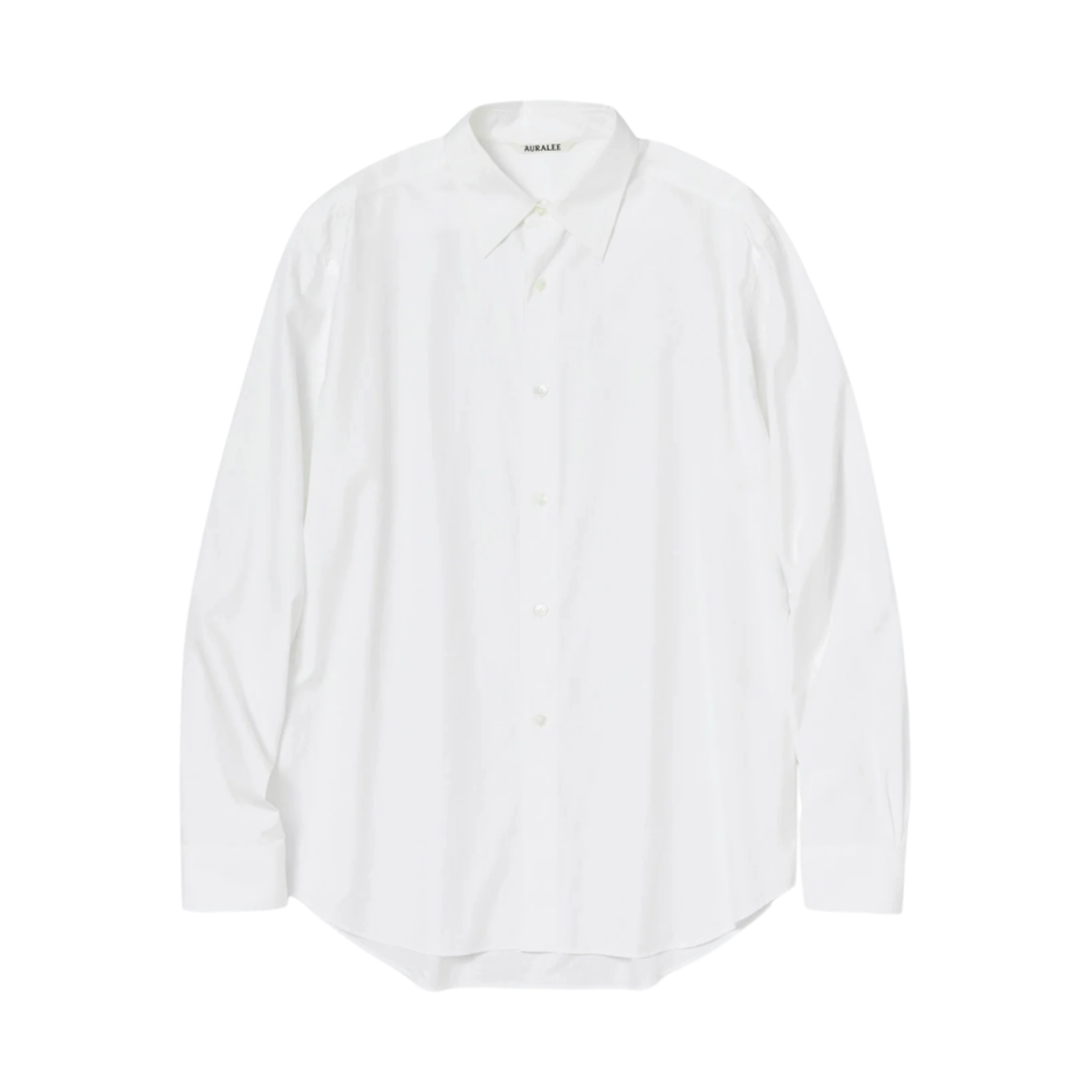 오라리 워시드 핀스 트윌 셔츠 화이트 - 22SS(Auralee Washed Finx Twill Shirts White - 22SS) - 1
