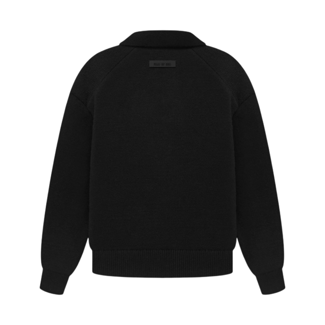 (키즈) 에센셜 더 블랙 컬렉션 니트 폴로 블랙 - 23SS((Kids) Essentials The Black Collection Knit Polo Black - 23SS) - 2