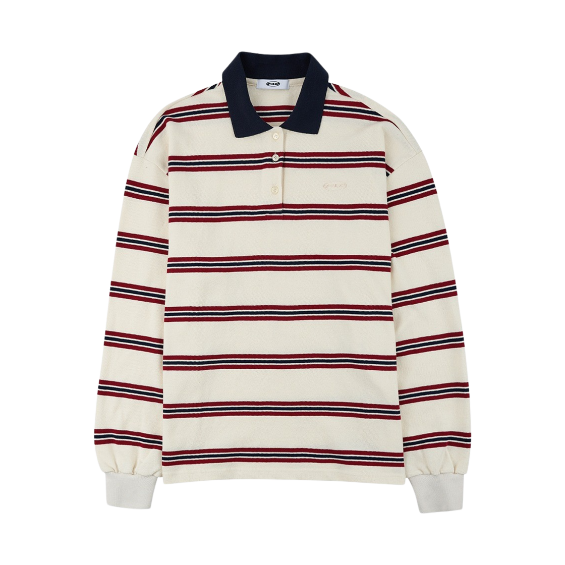 S30449 FAD Stripe Pique Shirts Ivory