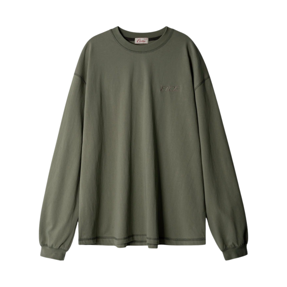 이티씨이 크로스 롱슬리브 카키