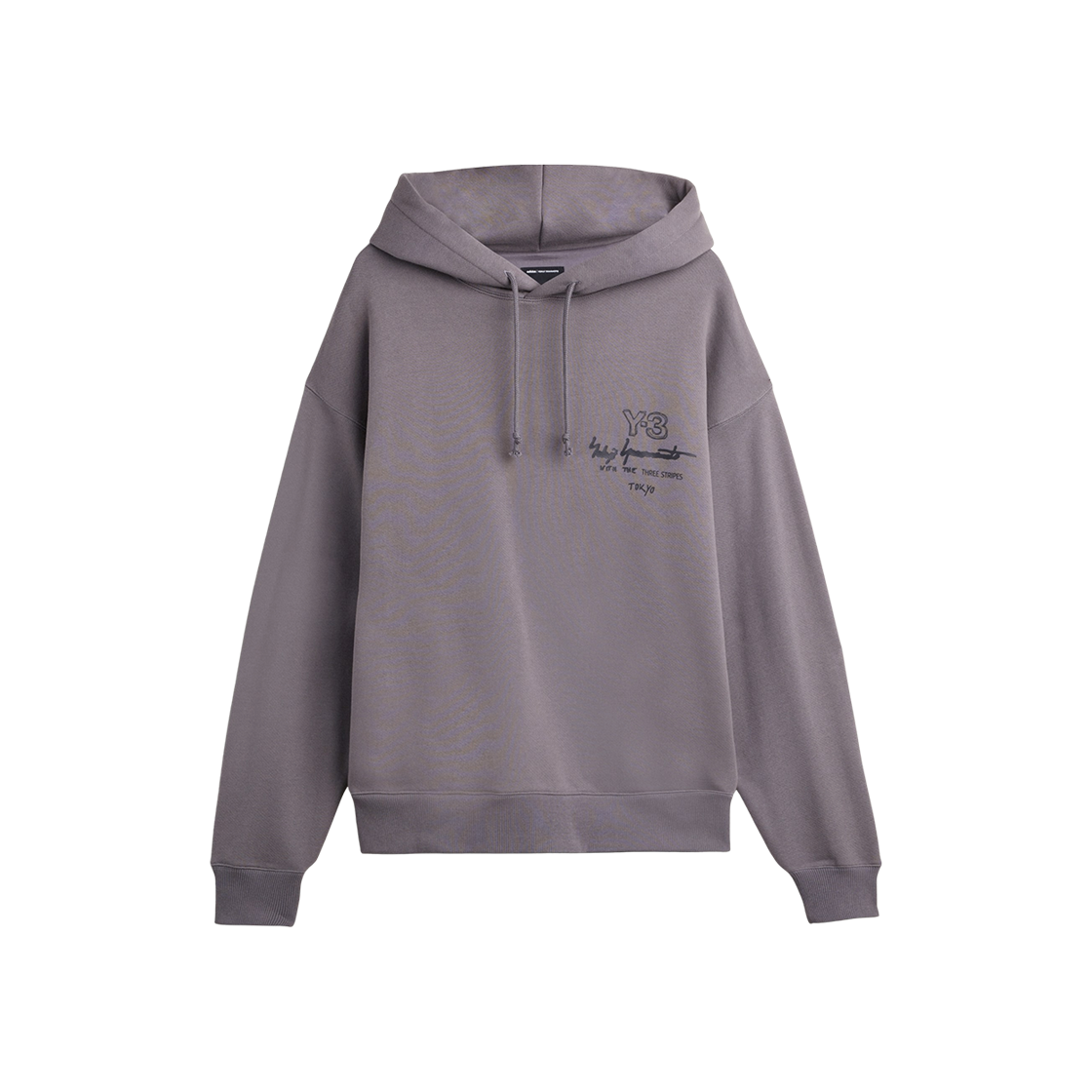 KB2605 Y-3 Graphic FT Hoodie Granite