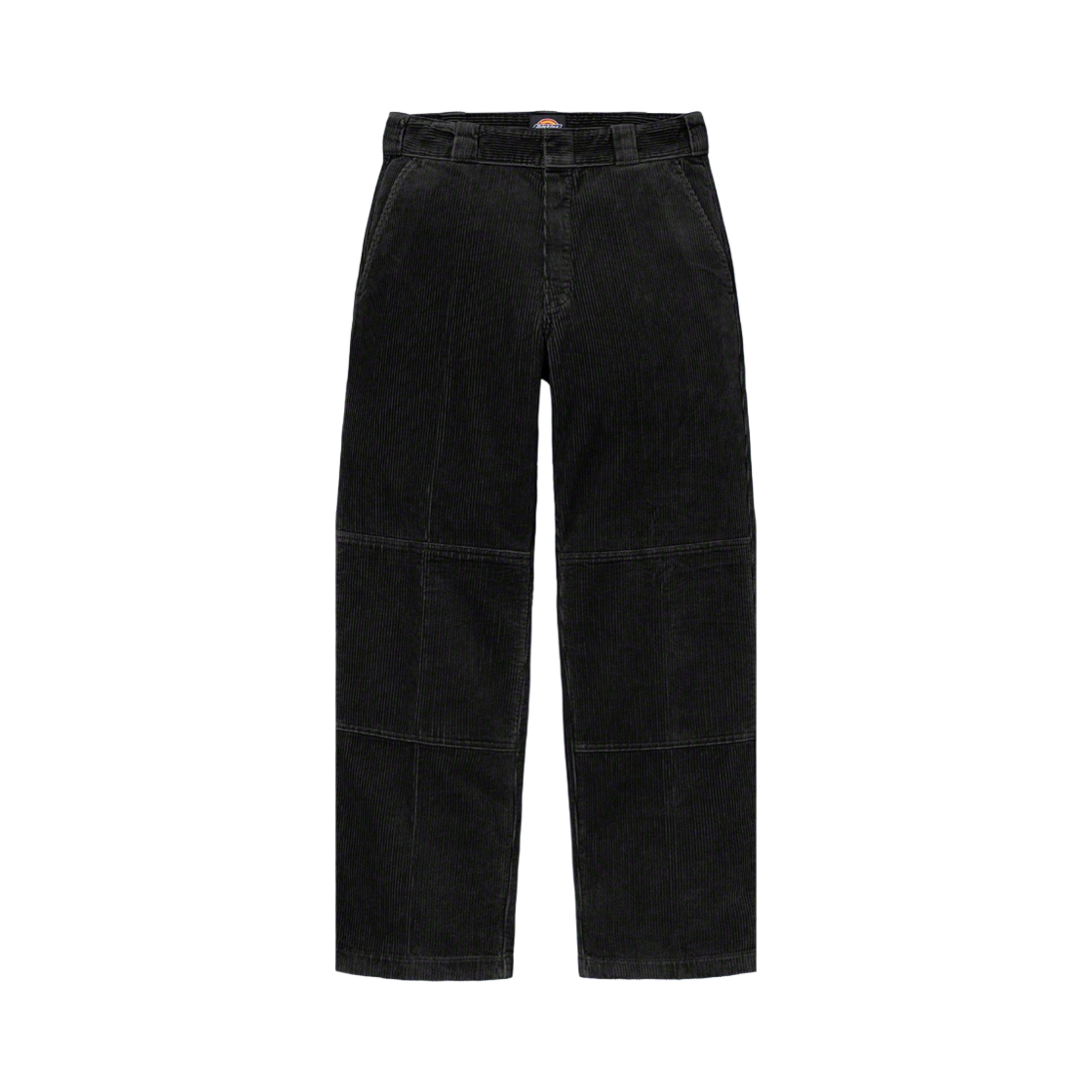 슈프림 x 디키즈 더블 니 코듀로이 워크 팬츠 블랙 - 22FW