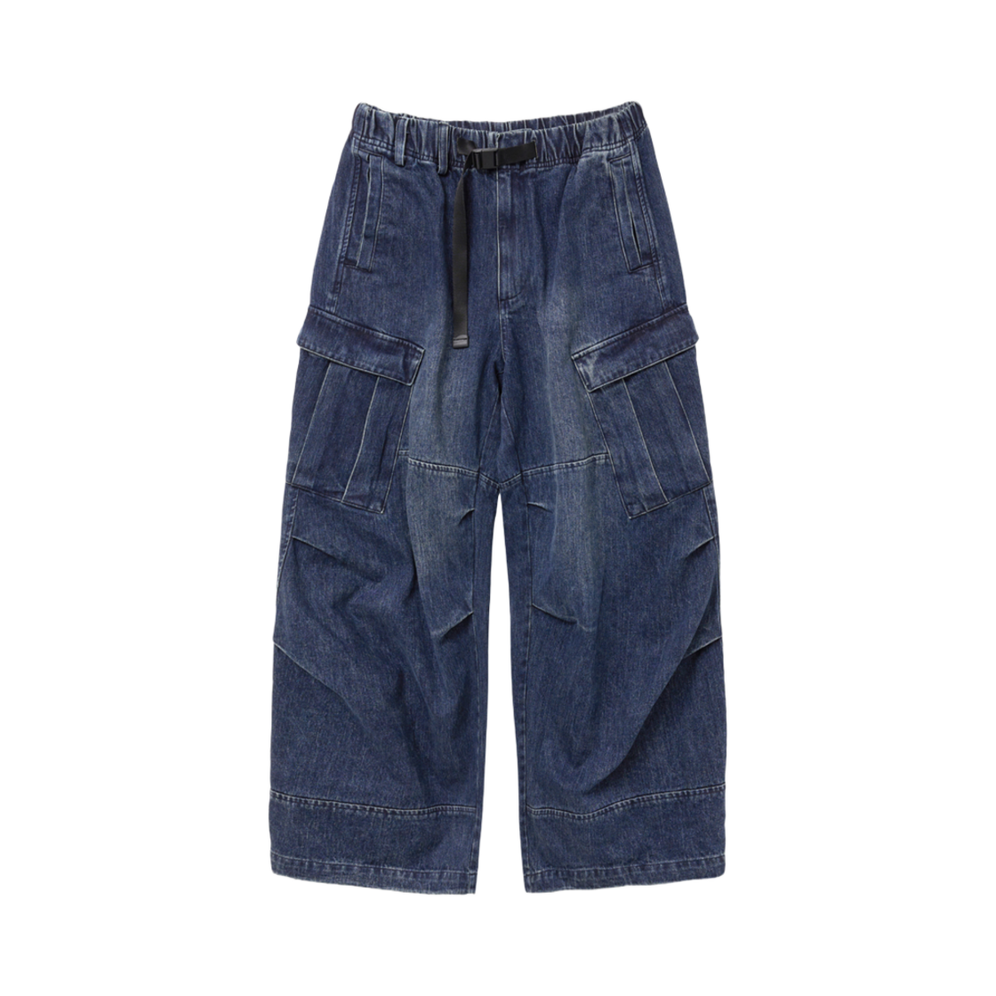해칭룸 밀 팬츠 데님 블루(Hatchingroom Mil Pants Denim Blue)