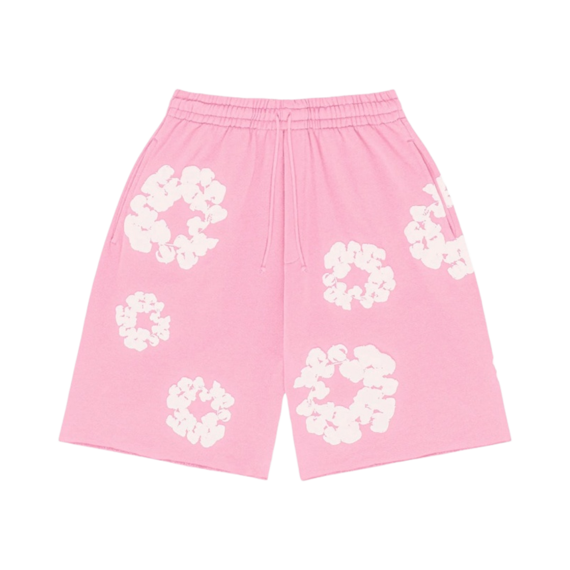 - Denim Tears The Cotton Wreath Shorts Pink