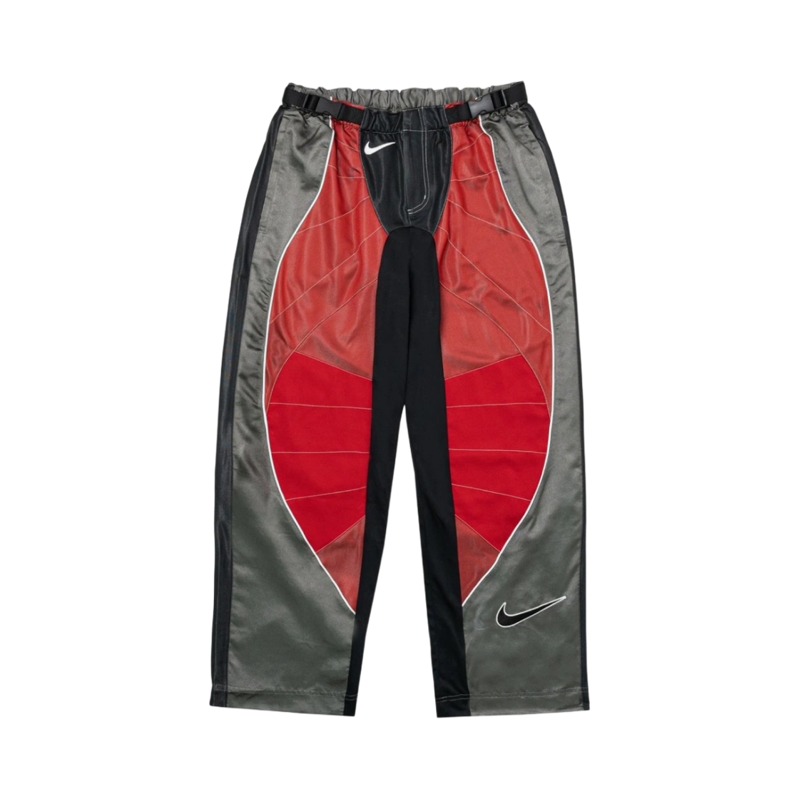나이키 x CPFM 레이브 팬츠 레드 그레이 블랙 - 아시아(Nike x Cactus Plant Flea Market MX Rave Pants Red Grey Black - Asia)