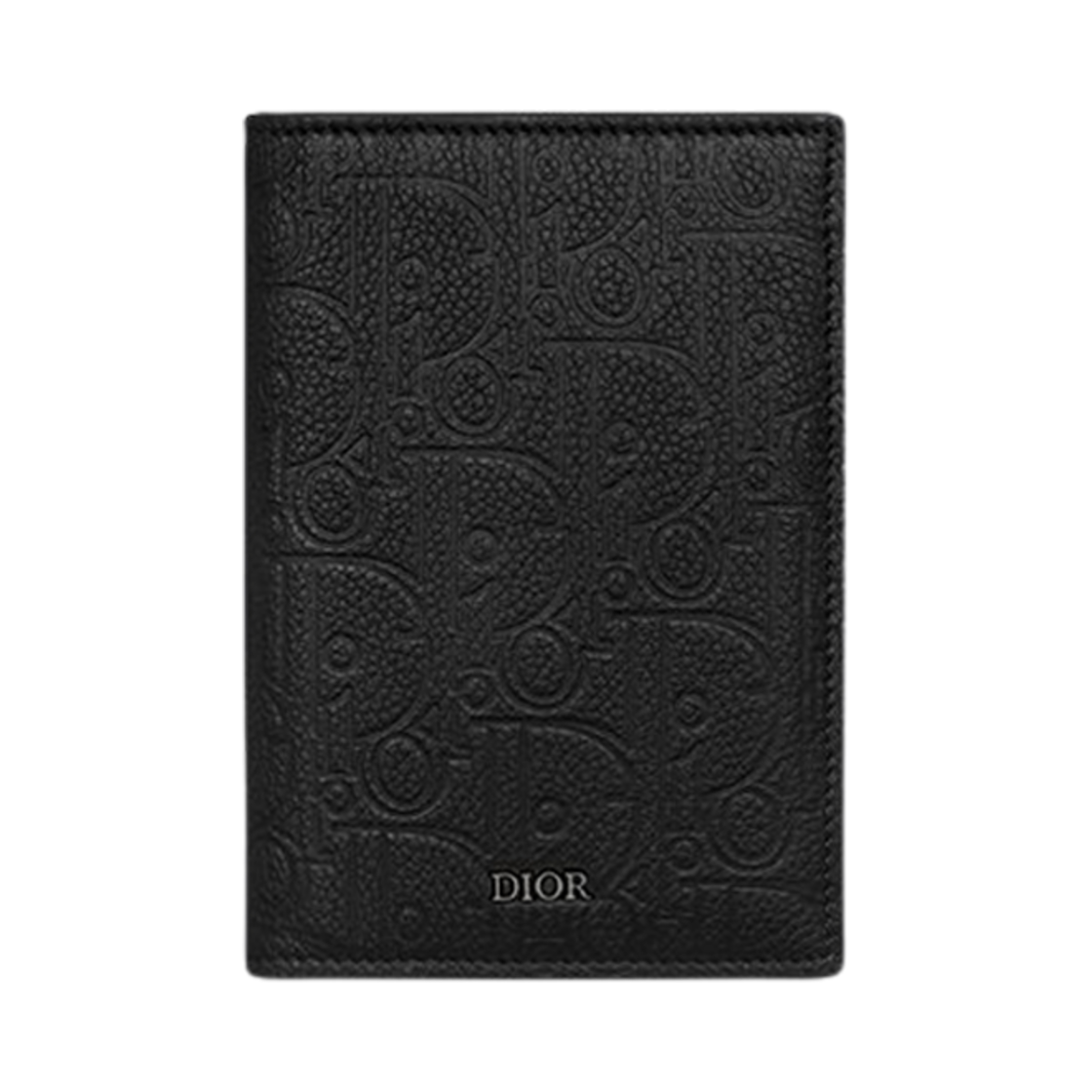 2ESPH016FLG-H00N Dior Passport Cover Dior Gravity Leather Black