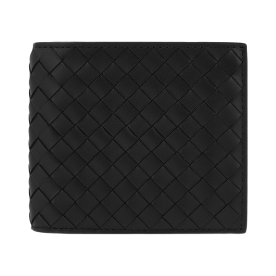 보테가 베네타 반지갑 블랙(Bottega Veneta Bi-Fold Wallet Black)