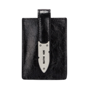 Matin Kim Accordion Necklace Wallet Black