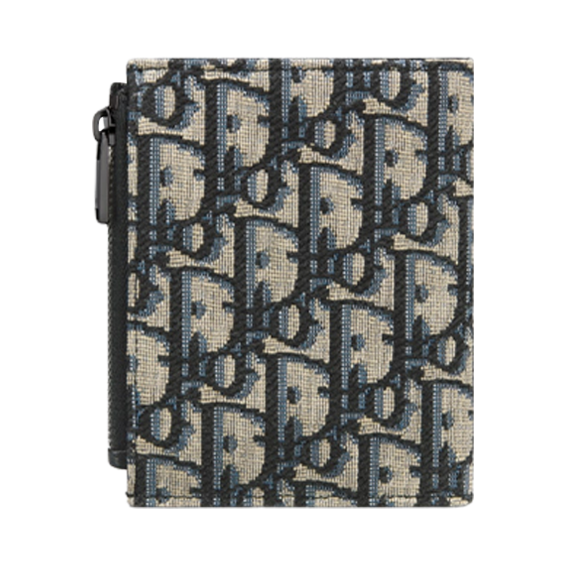 디올 버티컬 컴팩트 카드 홀더 베이지 블랙(Dior Vertical Compact Card Holder Beige Black) - 2