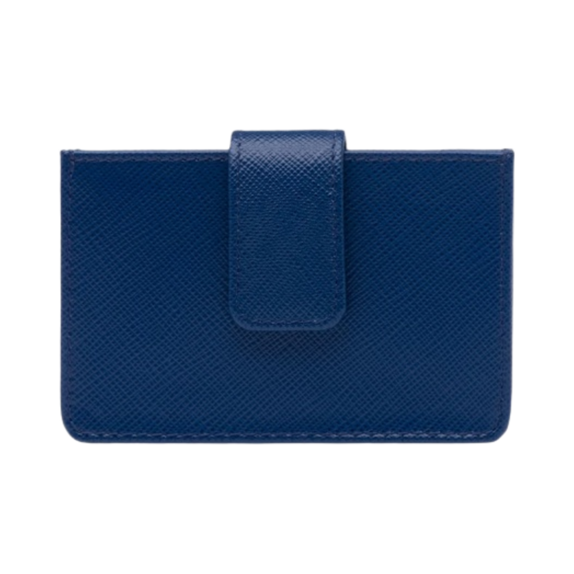 프라다 사피아노 레더 카드 홀더 블루에뜨(Prada Saffiano Leather Card Holder Bluette) - 2