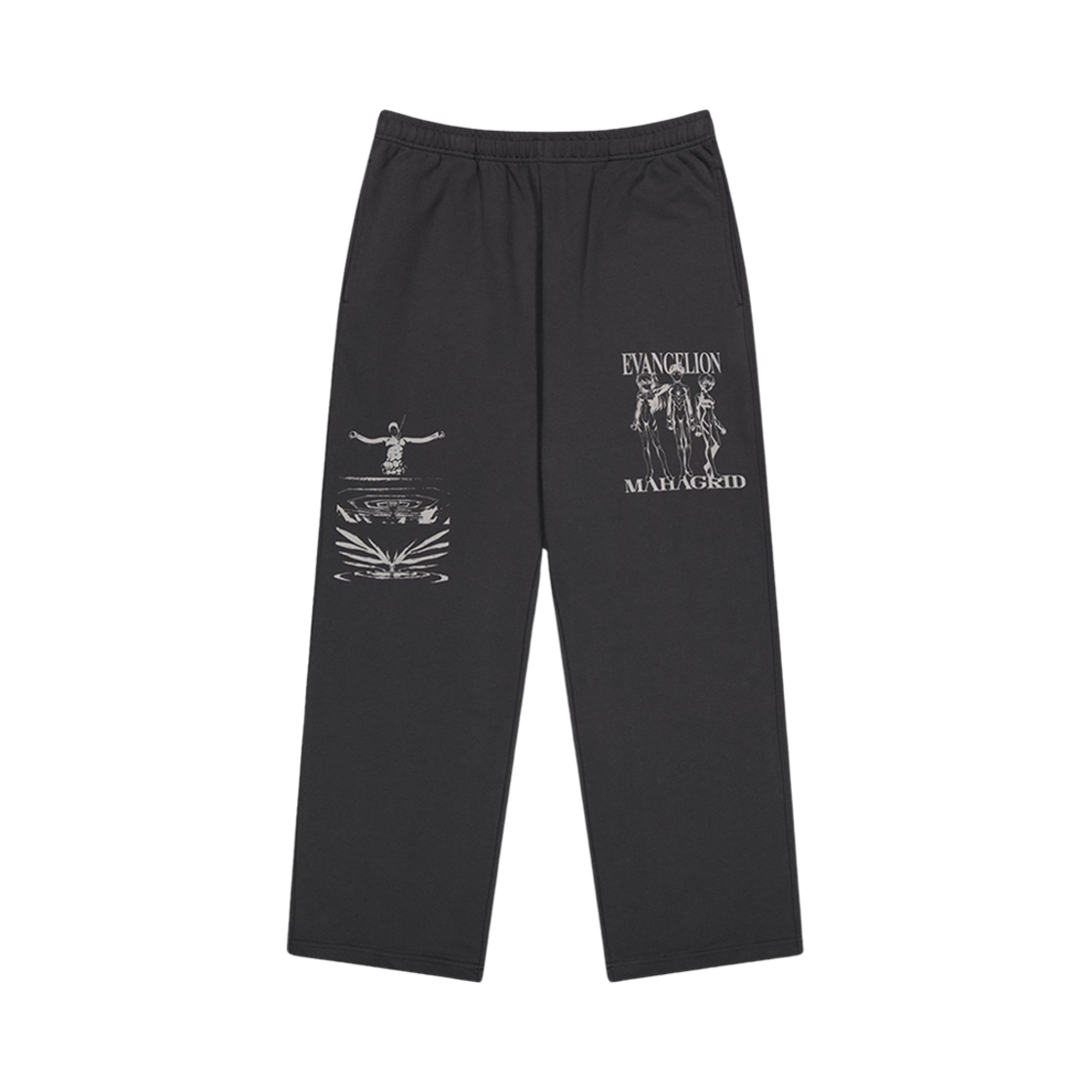 마하그리드 x 에반게리온 에바 스웨트팬츠 차콜(Mahagrid x Evangelion Eva Sweatpants Charcoal)