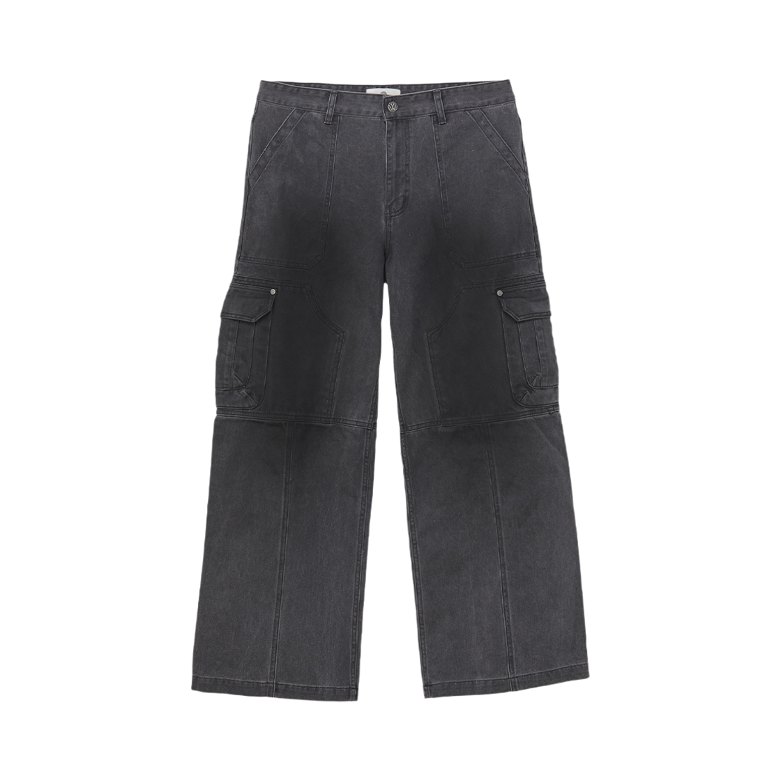 우드먼 오일 워시드 카고 팬츠 차콜(Woodman Oil Washed Cargo Pants Chacoal)