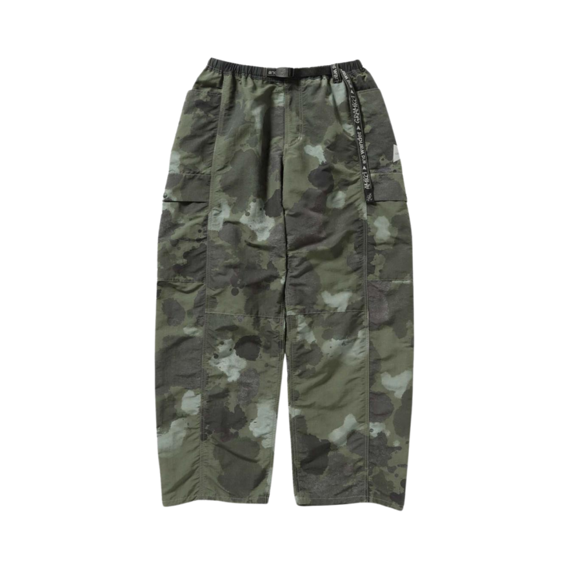(W) 앤드 원더 x 그라미치 립스탑 보이저 팬츠 카모((W) And Wander x Gramicci Ripstop Voyager Pants Camo)