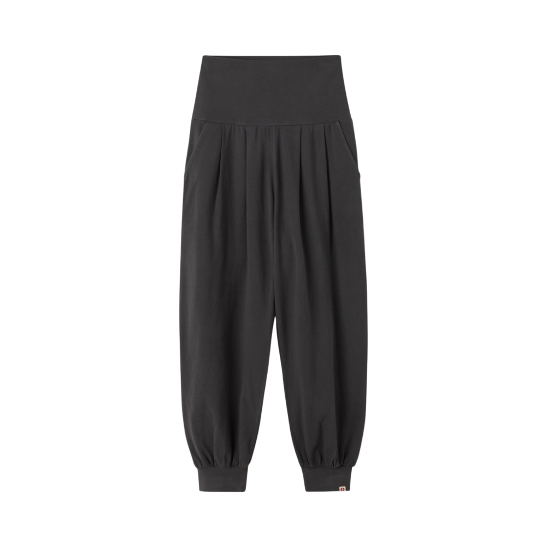 (W) 부디 무드라 포춘 팬츠 가먼트 다이드 차콜