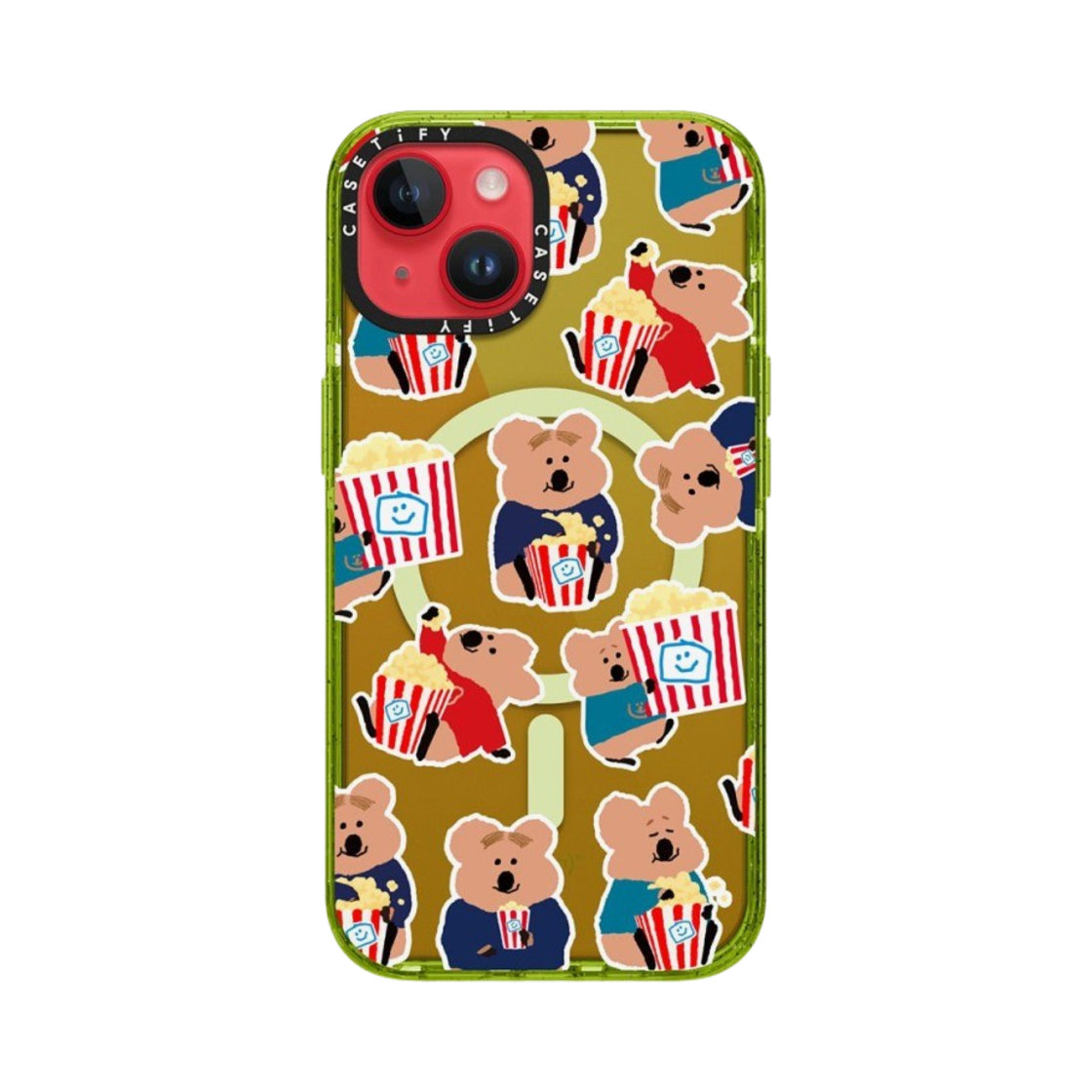 케이스티파이 x 다이노탱 아이폰 스낵 바 어택 맥세이프 임팩트 케이스 키위(Casetify x Dinotaeng iPhone Snack Bar Attack MagSafe Impact Case Kiwi) - 6
