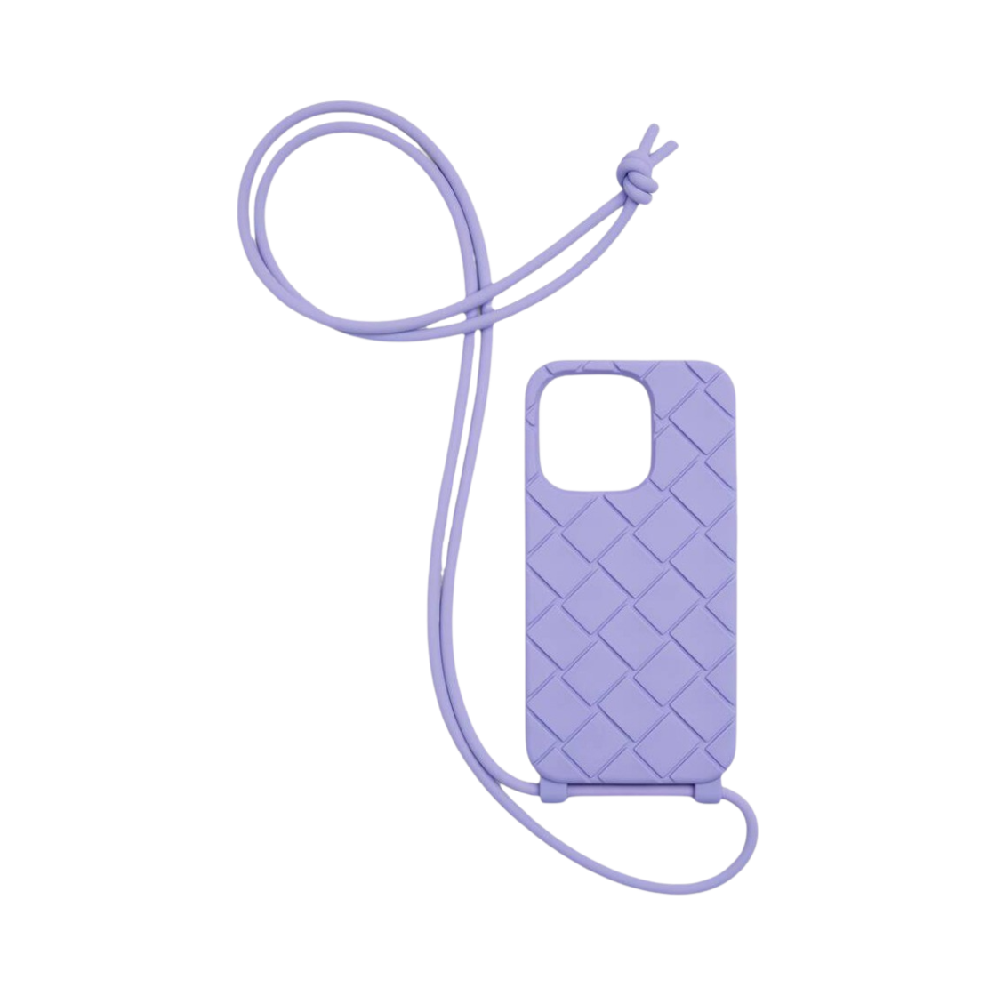 보테가 베네타 아이폰 14 프로 케이스 온 스트랩 에머시스트(Bottega Veneta iPhone 14 Pro Case On Strap Amethyst)