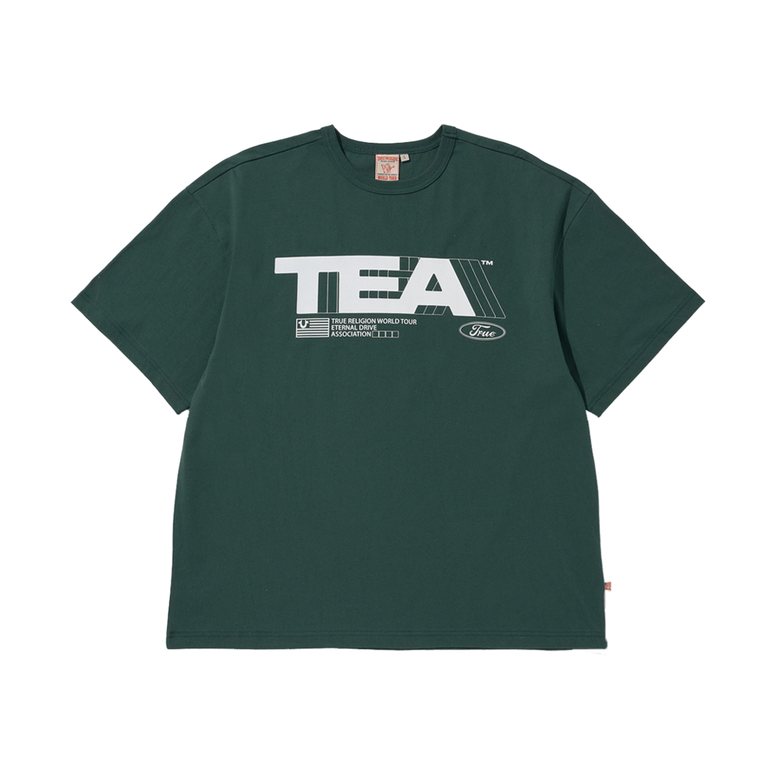 트루릴리젼 T.E.A 숏 슬리브 그린(True Religion T.E.A Short Sleeve Green)
