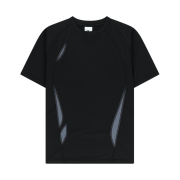 Sansan Gear Flowing Panel T-Shirt Black