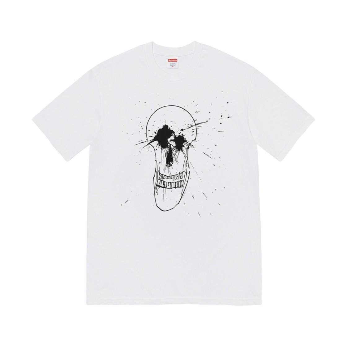 슈프림 랄프 스테드먼 스컬 티셔츠 화이트 - 22SS(Supreme Ralph Steadman Skull T-Shirt White - 22SS) - 1