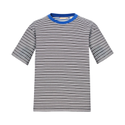 Uniqlo x Marni Striped Crewneck Short Sleeve T-Shirt Blue
