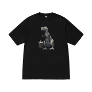 Stussy Big & Meaty Pigment Dyed T-Shirt Black