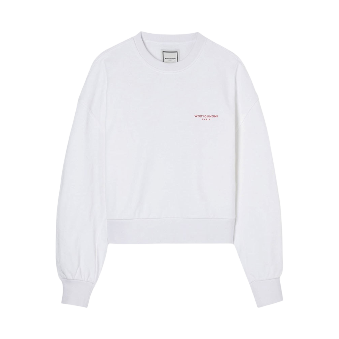(W) 우영미 컬러 플라워 스웨트셔츠 화이트 - 22SS((W) Wooyoungmi Color Flower Sweatshirt White - 22SS) - 2