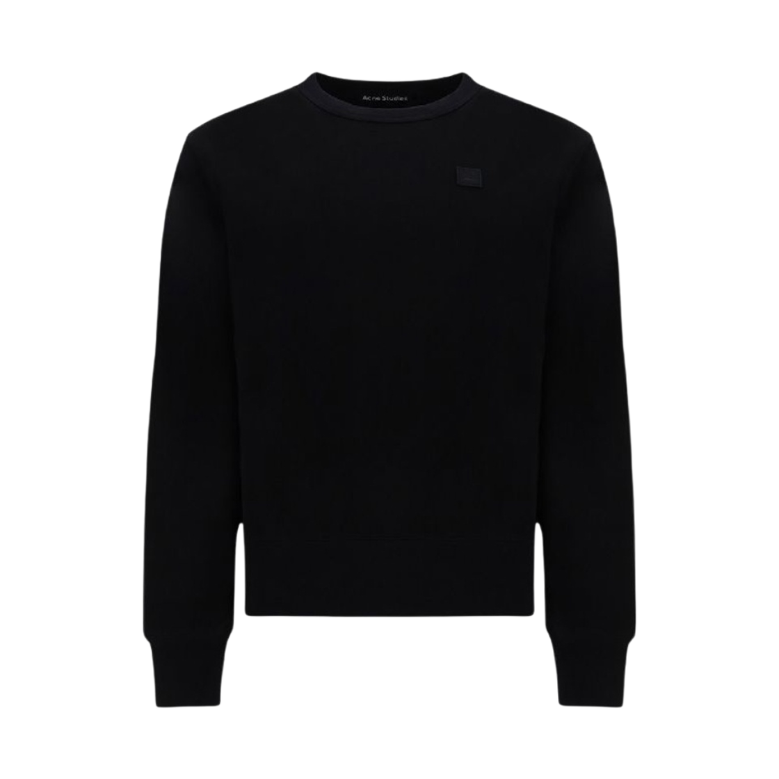 아크네 스튜디오 크루넥 스웨트셔츠 블랙(Acne Studios Crewneck Sweatshirt Black) - 1