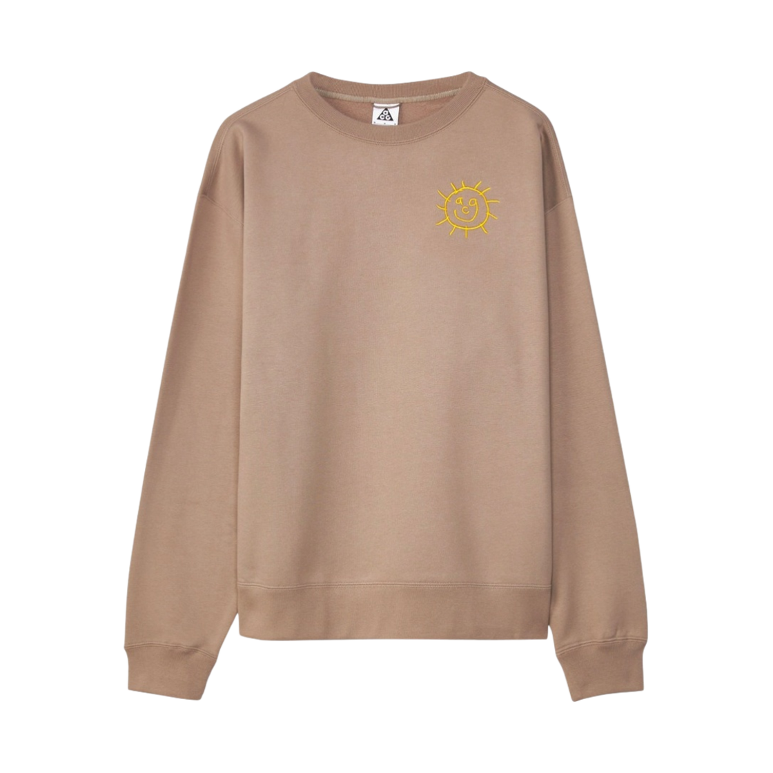 나이키 ACG 선샤인 그래픽 플리스 크루넥 문 파슬