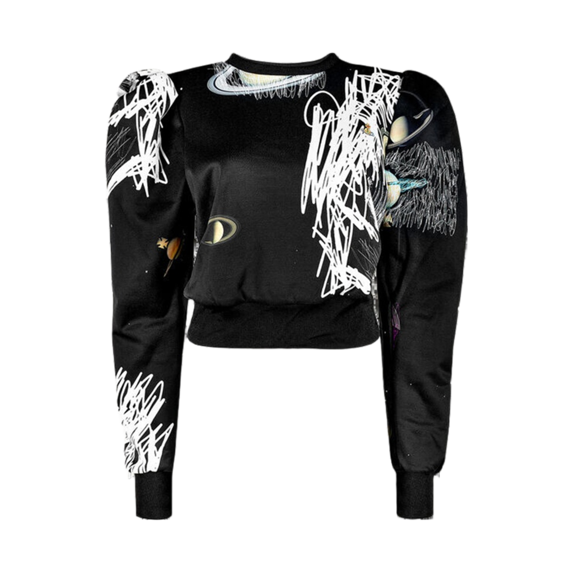 (W) 비비안 웨스트우드 아라미스 스웨트셔츠 플래닛((W) Vivienne Westwood Aramis Sweatshirt Planets) - 1