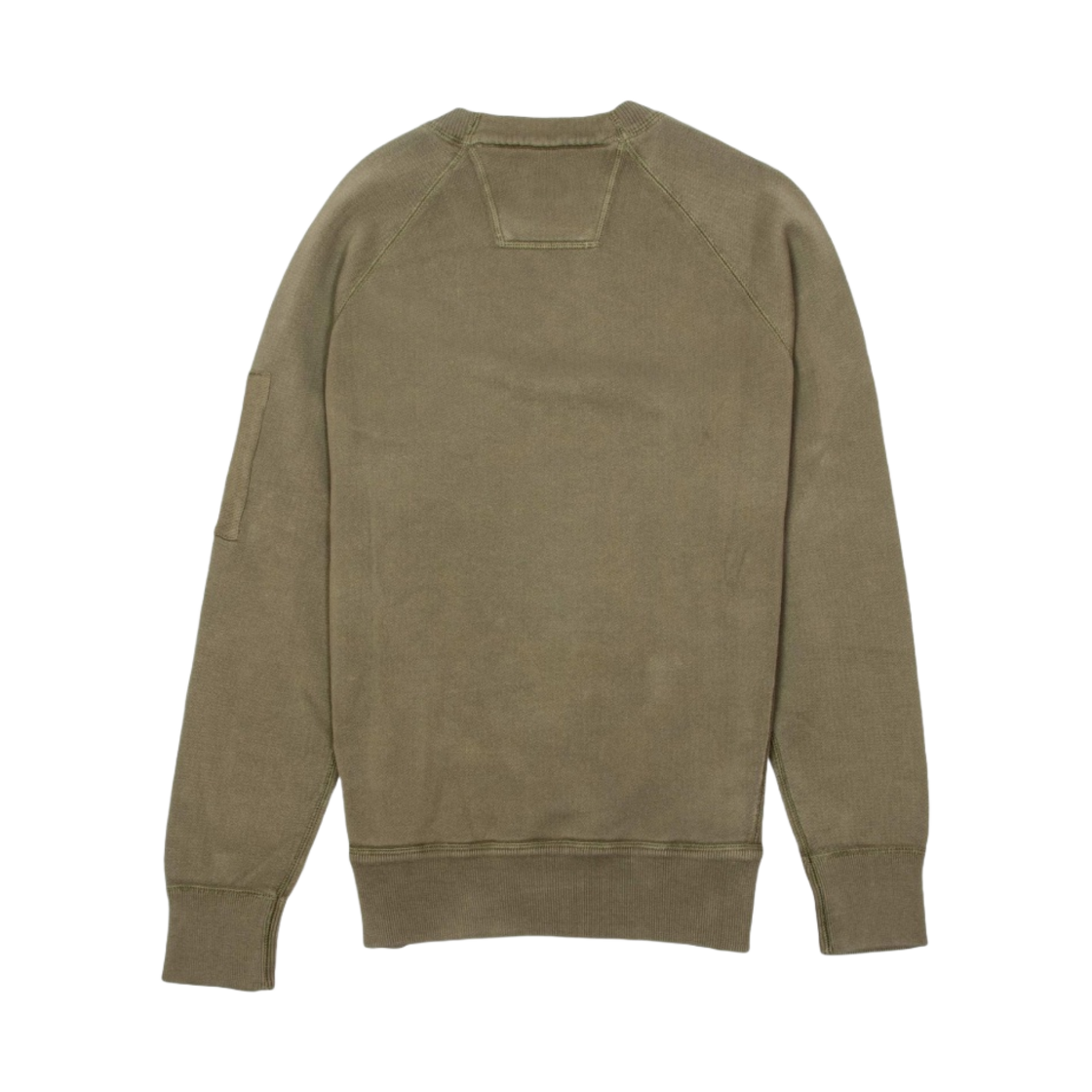 C.P. 컴퍼니 코튼 니트 크루넥 스웨터 스톤 그레이 - 21FW(C.P. Company Cotton Knit Crewneck Sweater Stone Grey - 21FW) - 2