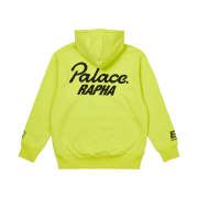 Palace x Rapha EF Education First Hoodie Neon Yellow - 22SS