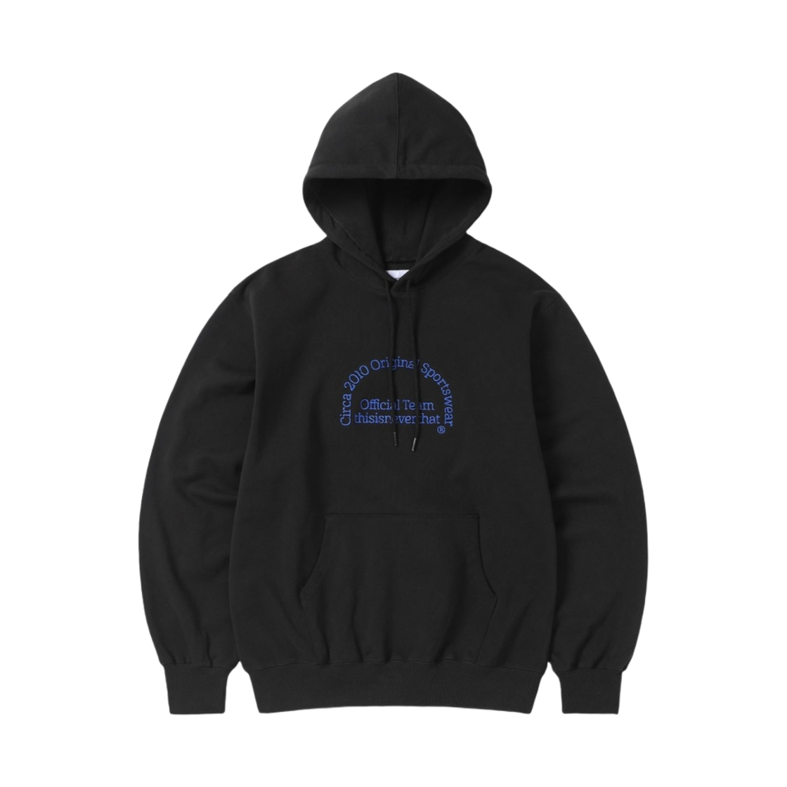 디스이즈네버댓 TNT 팀 후드 오프 블랙(Thisisneverthat TNT Team Hoodie Off Black)
