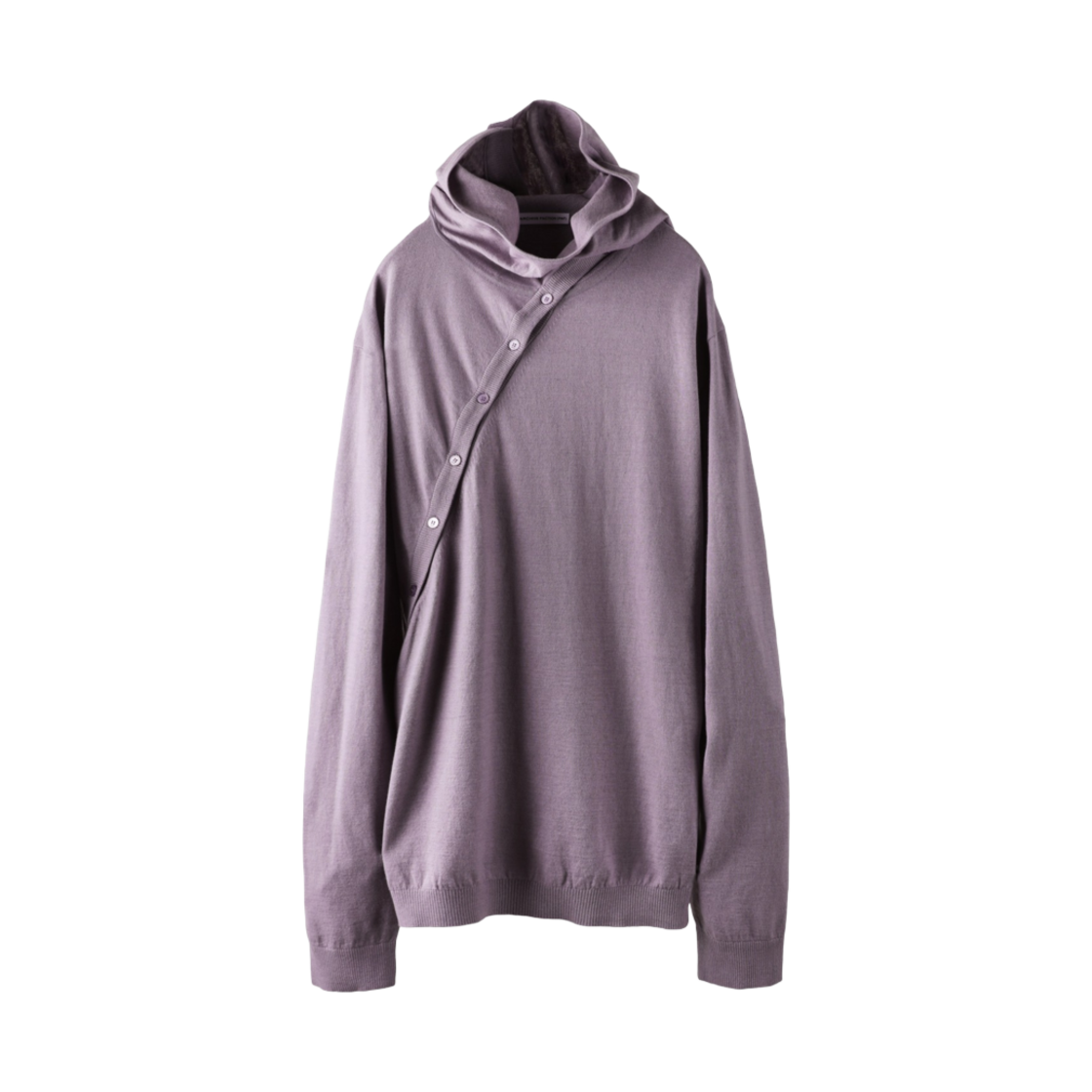 - Post Archive Faction (Paf) 8.0 Knit Hoodie Center Lavender