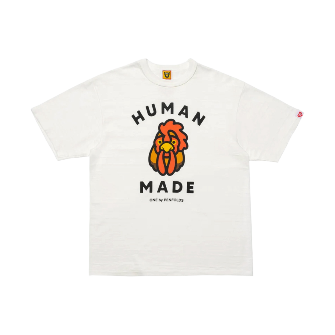 XX25TE020 Human Made x One By Penfolds Rooster T-Shirt White