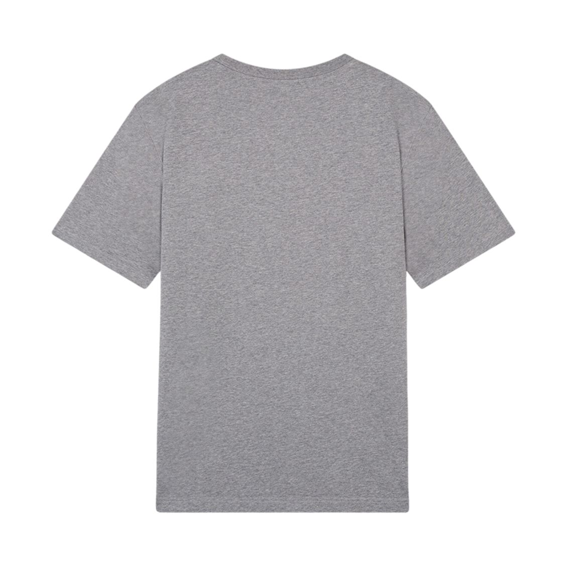 메종 키츠네 볼드 폭스 헤드 패치 컴포트 티셔츠 미디움 그레이 멜란지(Maison Kitsune Bold Fox Head Patch Comfort T-Shirt Medium Grey Melange) - 2