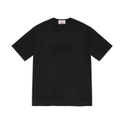 Supreme x Stone Island Embroidered Logo S/S Top Black - 20FW