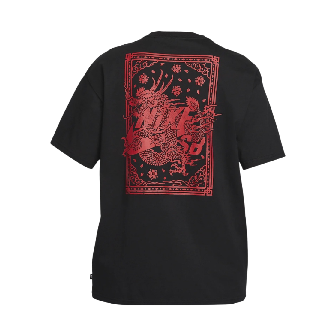 FQ3720-010 Nike SB Skate T-shirt Black - Asia