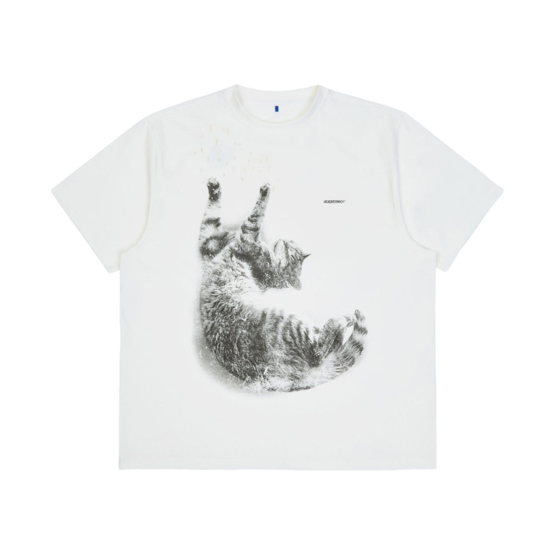 아더에러 블루 캣 티셔츠 01 오프 화이트(Ader Error Blue Cat T-Shirt 01 Off White) - 1