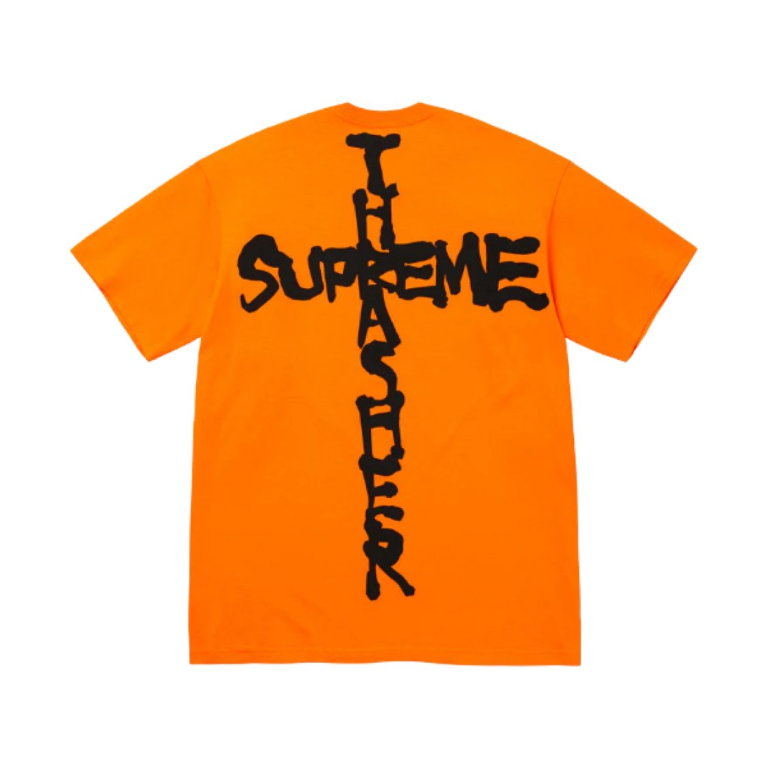 슈프림 x 트레셔 크로스 티셔츠 오렌지 - 24FW(Supreme x Thrasher Cross T-Shirt Orange - 24FW)
