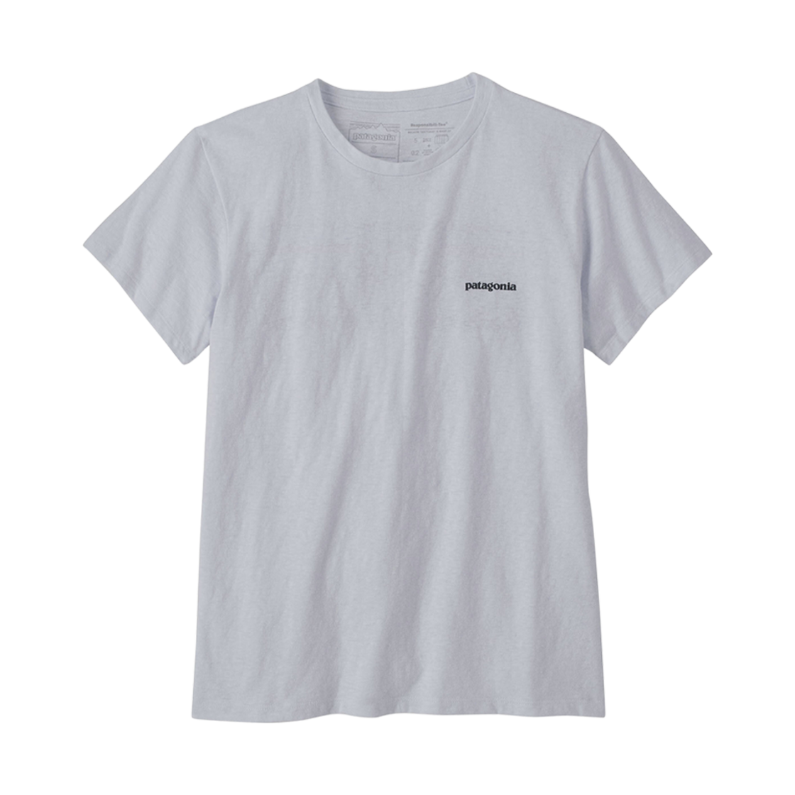 (W) 파타고니아 P-6 로고 리스폰시빌리티 화이트((W) Patagonia P-6 Logo Responsibili-Tee White) - 1