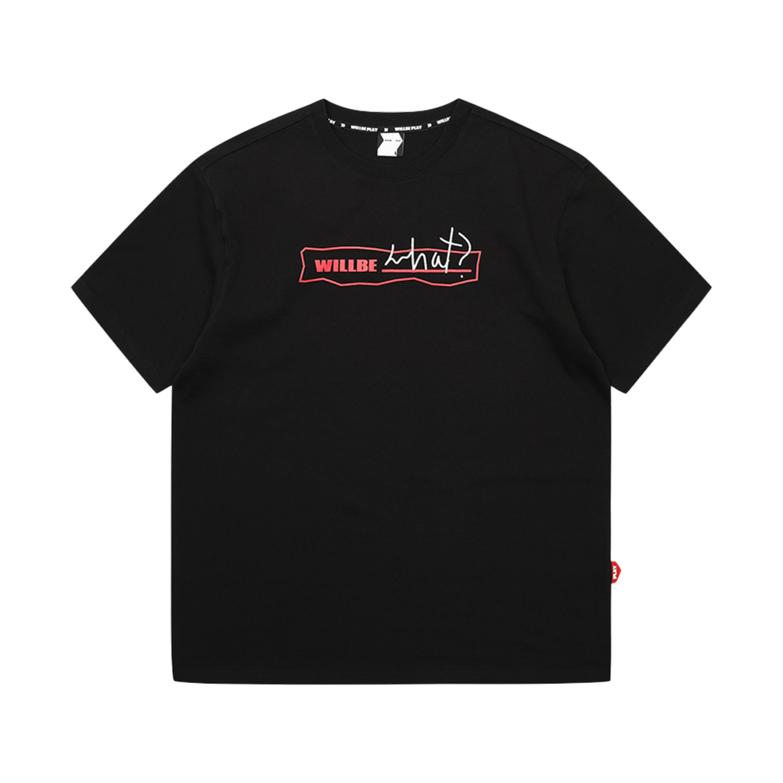 EWB3SSBK1 WILLBE PLAY WHAT T-shirt Black