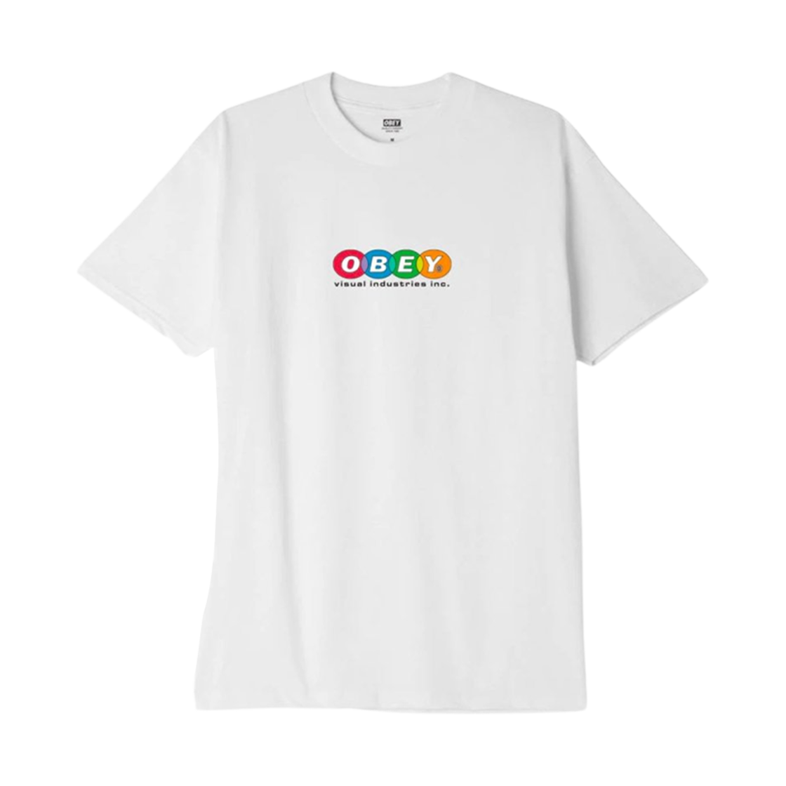 오베이 인더스트리 클래식 티셔츠 화이트(Obey Industries Classic T-Shirt White)