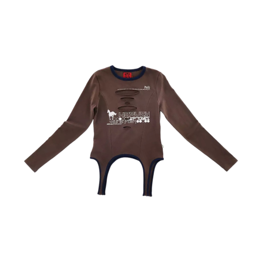 (W) Heaven by Marc Jacobs Deftones Garter Top Brown