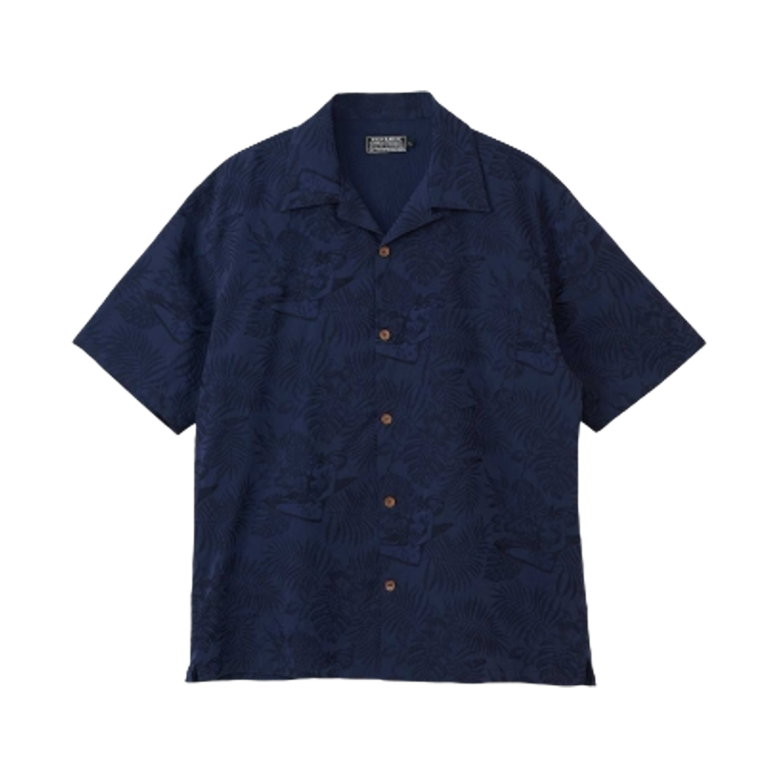 히스테릭 글래머 트로픽 히스테릭 패턴 알로하 셔츠 네이비(Hysteric Glamour Tropic Hysteric Pattern Aloha Shirt Navy) - 1