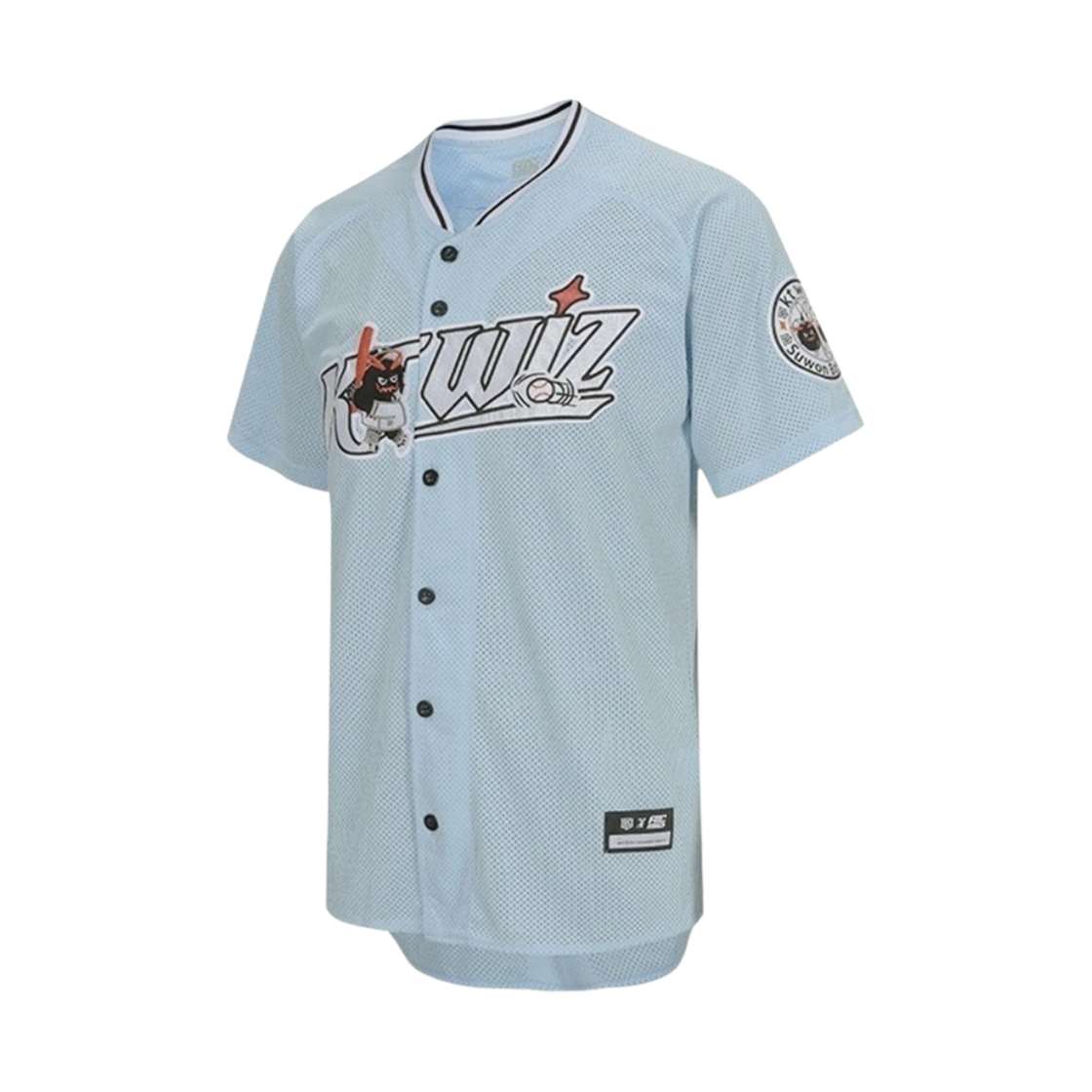 KT 위즈 2025 빅 하늘 유니폼 블루 (논 마킹 버전)(KT Wiz 2025 Big Haneul Uniform Blue (Non Marking Ver.))