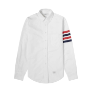 Thom Browne RWB Oxford 4-Bar Shirt White