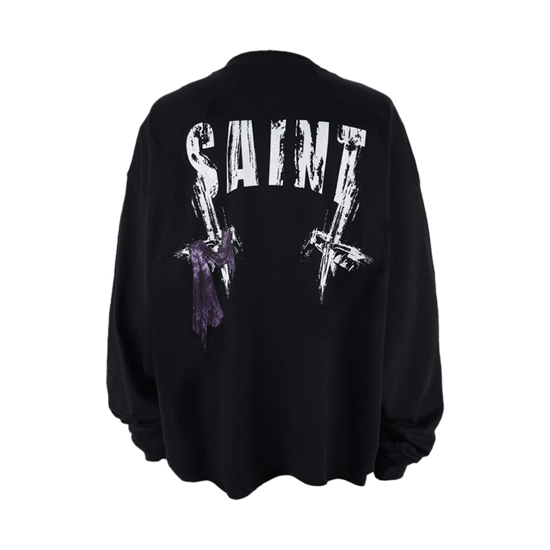 어웬드 세인트 블랙 롱슬리브(Awende Saint Black LS T-Shirt)